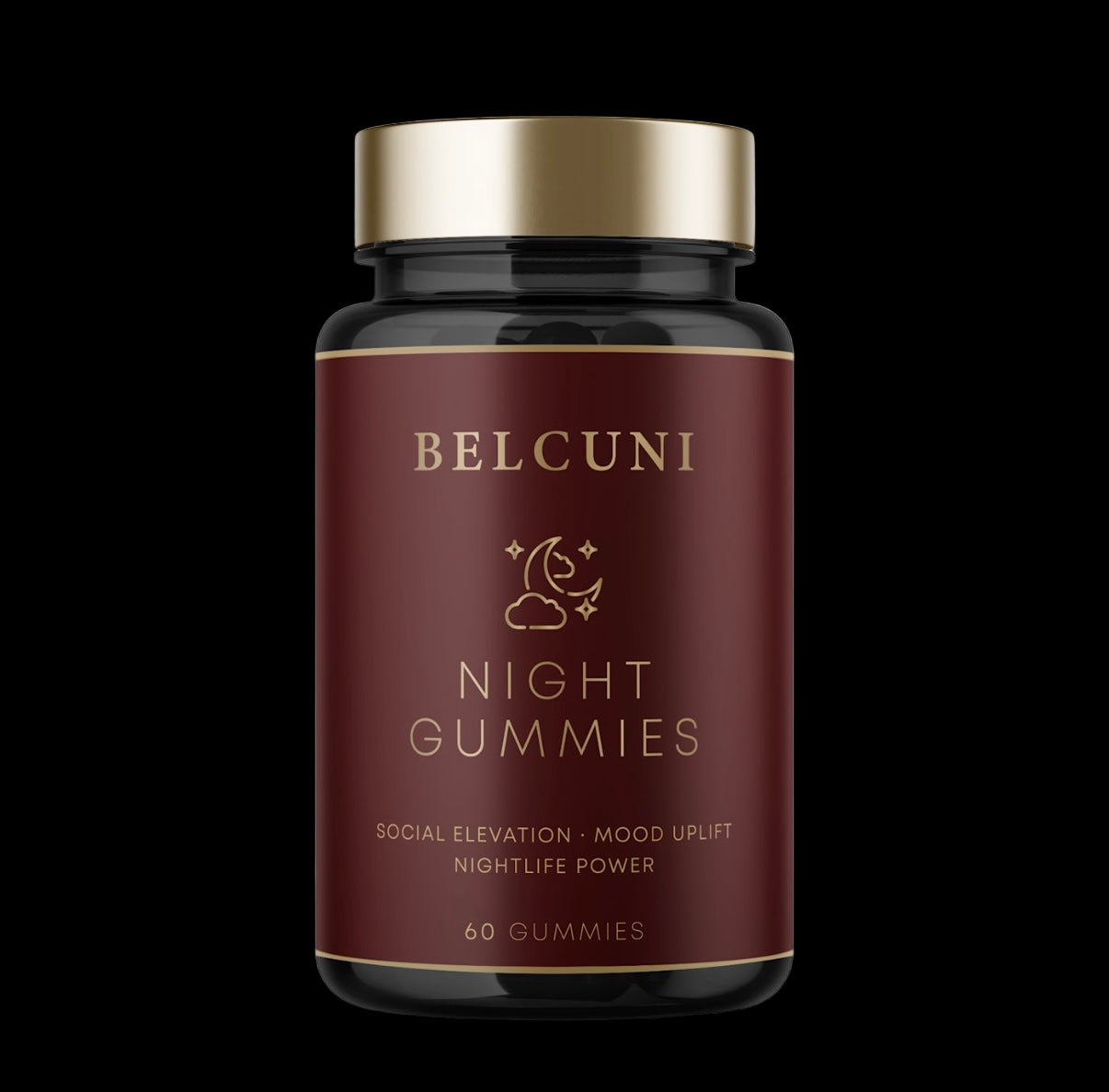 BELCUNI NIGHT GUMMIES – 60 Gummies (Full Size)