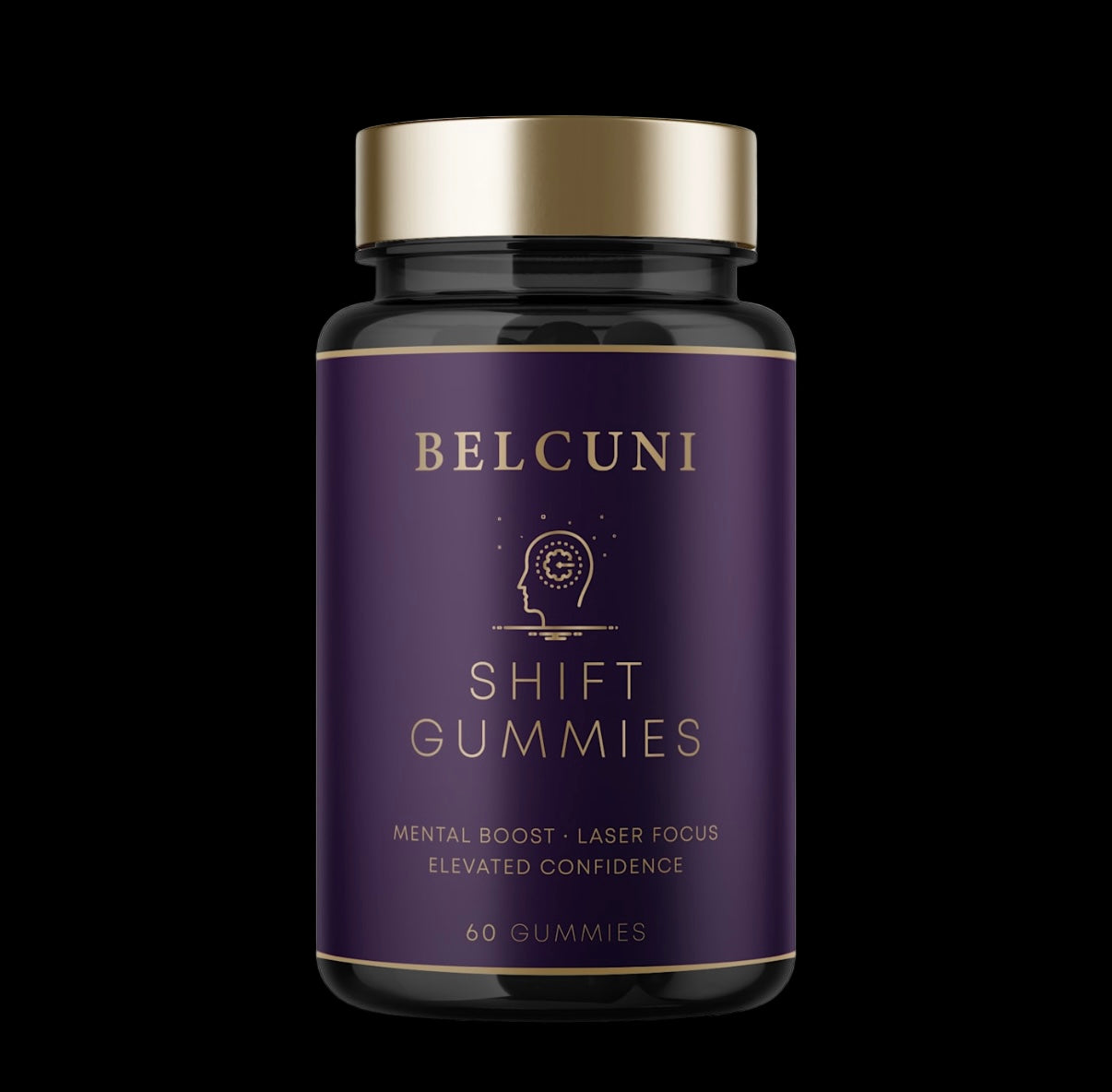 BELCUNI SHIFT GUMMIES – 60 Gummies (Full Size)